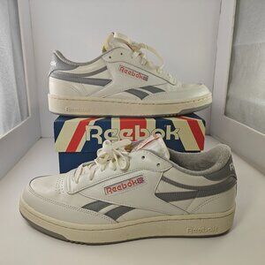 Reebok Club C Revenge Plus White/Grey Sneakers Size US 11 Mens DV7187